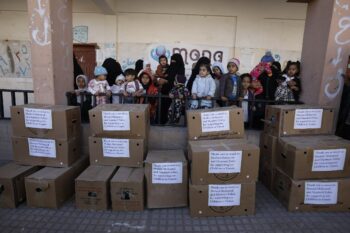 21 Malnourished children receive food supplies from Mona Relief for the fourth round